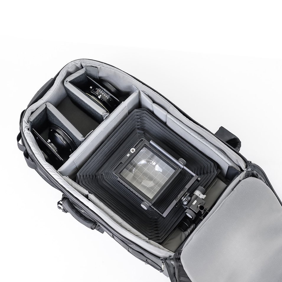 Arca-Swiss Misura in backpack